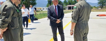 Димитър Стоянов: Самолет „Спартан“ е в готовност да участва в гасенето на пожари